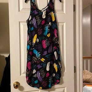 VINTAGE Saks Fifth Avenue Printed Dress